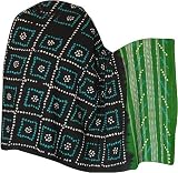 Tie & Dye Ladies Shawl in Wool Fabric Wraps Dress (tdswl316)