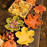 Autumn Magic Collection Leaf Candy Dishes, 1