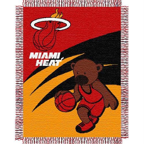 Miami Heat Jacquard BABY Throw Blanket