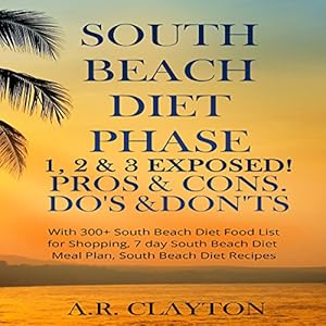 South Beach Diet Phase 1, 2 & 3 Exposed!: Pros & Cons. Do's & Don'ts