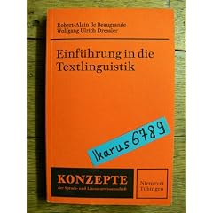 Einf�hrung in die Textlinguistik