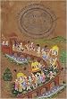 Original Art Miniatures India Folk Paintings Drawings & Water Color on Paper Procession 8.25 x 13 inches