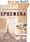 Encyclopedia of Ephemera