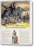 WORLD WAR I: FRENCH POSTER Canvas Print / Canvas Art - Artist Granger
