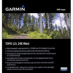 Garmin Mapsource Topo! Us 24k West Topographic Coverage For Washington Oregon California And Nevada Dvd
Topo Us 24k Dvd