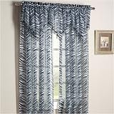"KENYA" ZEBRA ANIMAL SHEER CURTAINS, 59" Wide x 84" Long Panel