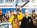 AUTOGRAPHED 2011 David Ragan #6 UPS Racing Team TEXAS POLE AWARD (Victory Lane) Roush Signed 9X11 NASCAR Glossy Photo with COA