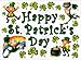 St Patrick's Day Window Clings Decals Kit