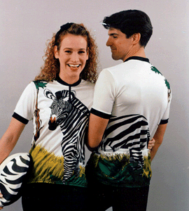 ZEBRA Cycling Jersey Biking Shirt Bicycle