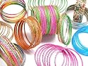 Beachcombers! Build A Bangle Collection Make Your Own Bangle Set Ethnic Glass Indian Bangles Belly Dance BoHo Chic Bracelets