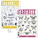Tattoo Stelline Little Stars and Tattoo Farfalle Butterflies Books