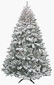 Gen Foam/ Christmas DB-PCD044450 Artificial Flocked Christmas Tree