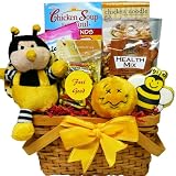 Art of Appreciation Gift Baskets Bee Better Soon Snacks and Treats Gift Basket