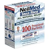 NeilMed Sinus Rinse Refill 100 Piece Packets, 0.8 Pound