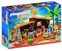 PLAYMOBIL Nativity Stable with Manger Play Set
