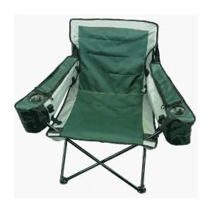Inno-Labs 000634 PolarHeat Oversized Heated Quad Chair With 2 Coolers - Green by 
