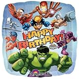 Marvel Squad Birthday Party supplies mylar balloon 18 inch