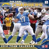Turner San Diego Chargers 2012 12 x12 Wall Calendar