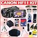Canon Vixia HF11 AVCHD 32GB Flash Memory Camcorder + Deluxe Accessory Kit