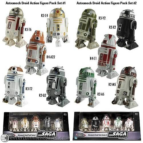 Star Wars Astromech Droids Complete Set