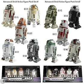Star Wars Astromech Droids Complete Set