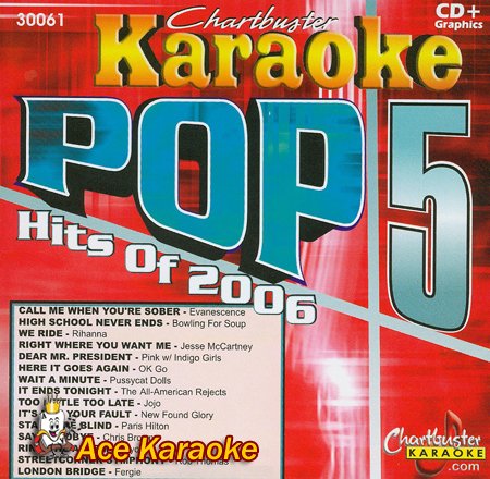 CD-Charts  Search : Karaoke: Pop Hits of 2006, Vol. 5