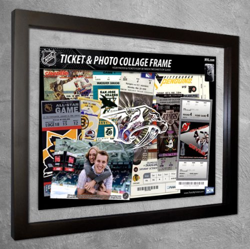Nashville Predators Ticket & Photo Collage Frame (w Logo)