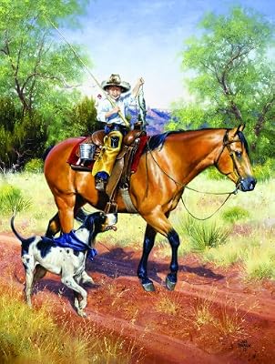 Fishin' for a Compliment 500pc Jigsaw Puzzle by Jack Sorenson