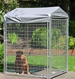 Lucky Dog 5-by-5-Foot CL50597 Small Weatherguard Kennel Roof System
