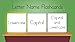 Letter Name Flashcards