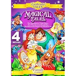 Magical Tales(4 Discs)Hunchback, Prince & the Pauper,Tom Thumb meets Thumbelina,Wizard of Oz