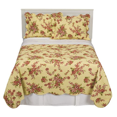 Spicy Floral Quilt Set