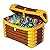 Beistle Inflatable Treasure Chest Cooler