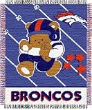 Denver Broncos - NFL baby 36"x 46" Triple Woven Jacquard Throw - 36x46