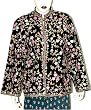 Womens Outerwear Vests with Hand Embroidery Size 16 (jkt343)