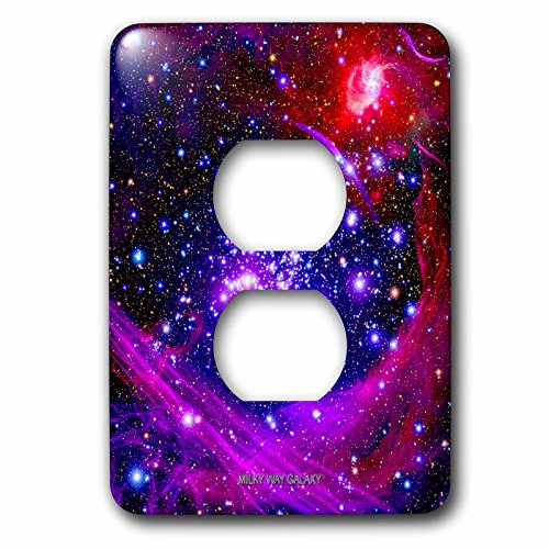 3dRose lsp_76827_6 Galaxy and Nebula Milky Way Galaxy Light Switch Cover