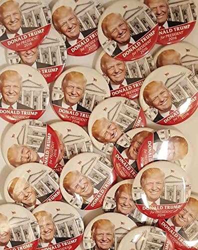 Twenty Five (25) Donald Trump for President 2016 Campaign Butons