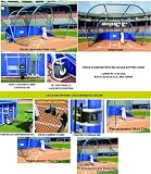 The Big League Professional Portable Batting Cage RED BIG LEAGUE CAGE BIG LEAGUE CAGE - RED