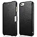 iPhone 6s/6 Case, Benuo [Ultra Slim] Genuine Leather Folio Flip Case [Simple & Protective] with Magnetic Closure for iPhone 6s/iPhone 6 4.7 inch (Black)