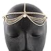 Goldtone Metal Head Chain with Studs (J-20)