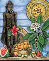 Sarina - The Burmese Buddha, Size: 16 x 20 Canvas Finish