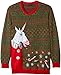 Blizzard Bay Big and Tall Men's Vomitting Unicorn Light Up Ugly Christmas Sweater