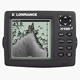 LOWRANCE X135 SOUNDER NO DUCER 5 DISPLAY USES HST-WSBL DUCER