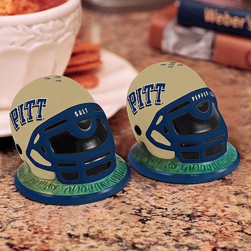 NCAA Pittsburgh Pirates Helmet Salt and Pepper Shakers