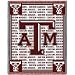 Texas A&M University Aggies Throw Blanket Woven Afghan Tapestry 69 x 48 [Misc.]