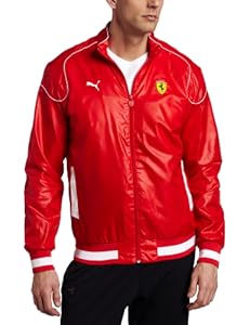 PUMA Men's Sf Lightweight Jacket, Rosso Corsa, X-Large