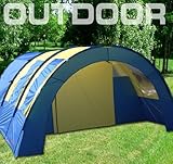 MAXI 4 Personen Camping Automatik Schnellaufbau Zelt Modell ELECSA 3166