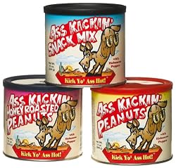 Ass Kickin' Snack Trio, 12-Ounce Cans (Pack of 2)