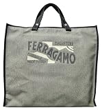 Ferragamo Grey Shopping Bag 24-7245GRY