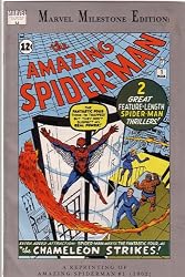 Marvel Milestone Edition: The Amazing Spider-man, #1 (Comic Book) - A Reprinting of Amazing Spiderman #1 From 1962